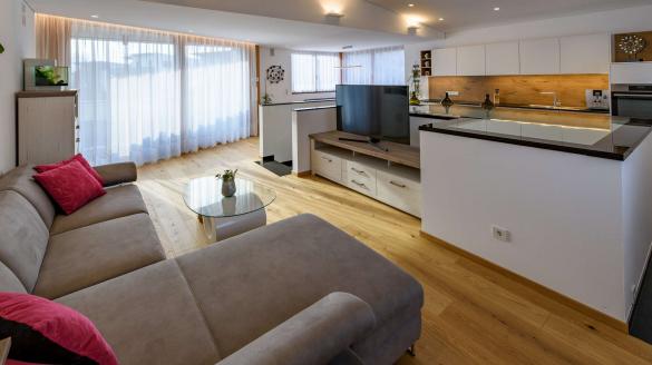 Gästesuite Jasmin Wohnraum